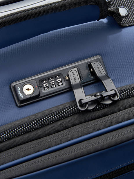 Handbagage Op Wieltjes Delsey Blauw maubert 2.0 3813801W ander zicht 1